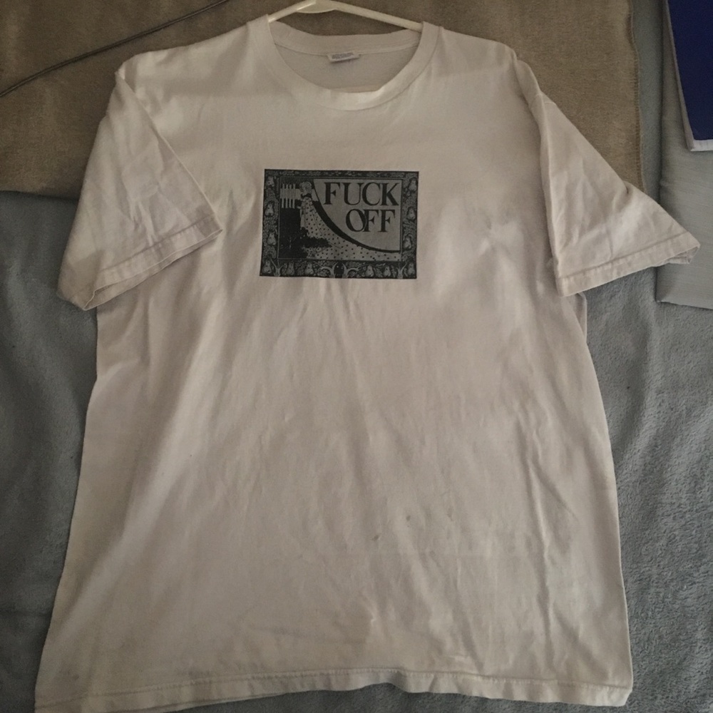 Supreme Fuck off T shirt (L)